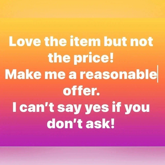 Make a reasonable offer and I will accept or counter! Let’s make a deal 🤝 - Picture 1 of 1